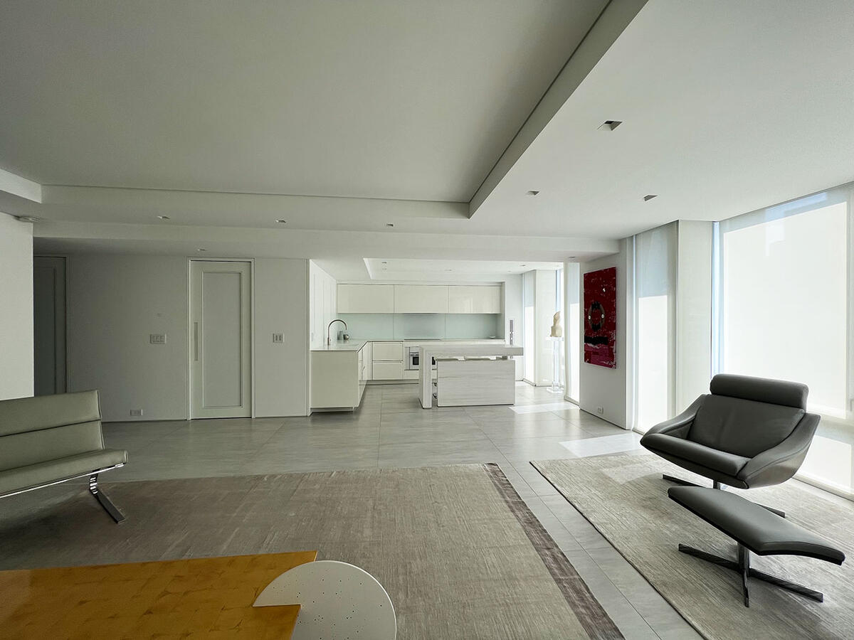 Work in progress built in bookshelf on a brick wall